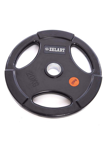 Блины диски обрезиненные Z-HIT TA-5160 20 кг Zelart (286043610)