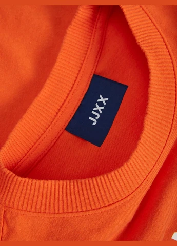 Футболка basic,оранжевый с принтом,JJXX Jack & Jones - (273384730)