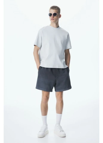 Светло-серая футболка H&M
