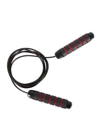 Скоростная скакалка Power Play 4210 2.7 м, Black/Red PowerPlay (378790528)