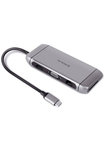 Док-станція CQ-900 Space Grey (EL123110003) Real-El (323098706)