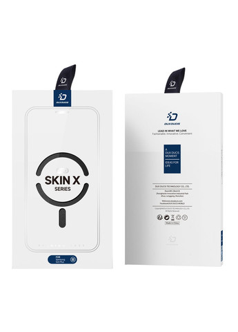 Чохол-книжка Skin X Pro with MagSafe для Samsung Galaxy S24+ 5G (S926) Black Dux Ducis (335874244)