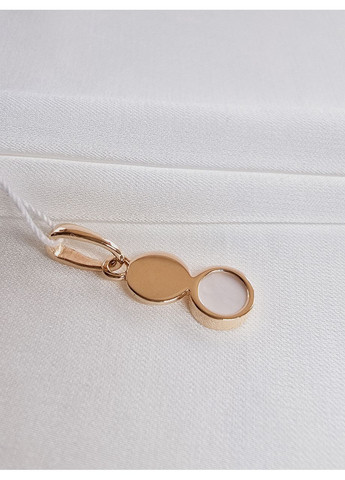 Золотий підвіс із перламутром 189115-2п Tango (365814899)