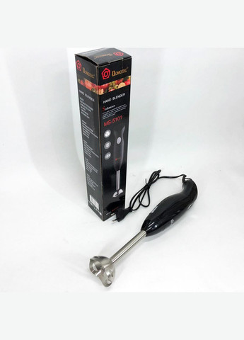 Блендер погружной 350 Вт нержавеющая сталь, блендер для молочных коктейлей блендер измельчитель Domotec MS-5101 (347585548)