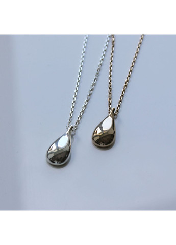 Кулон срібний із позолотою Крапля SE gold 925 Skifska Etnika (364202679)