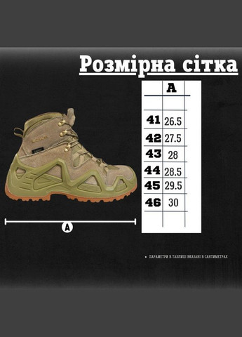 Тактичні ботинки LOWA zephyr gtx КОР2 41 No Brand (289872568)