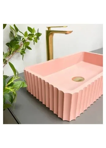 Умивальник (раковина) FLORENTIA PINK MATT накладний VBI (393114344)