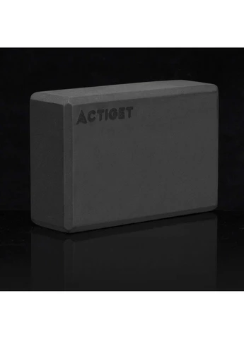 Блок для йоги EVA 23 x 15 x 7.5 см Black Actiget ACT0058 (402385346)