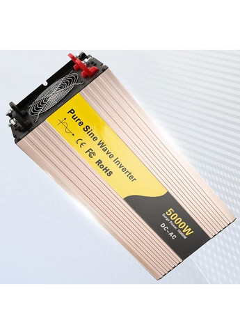 Автомобильный инвертор Pure Sine Wave Inverter 12В-220В преобразователь 5000 Вт с чистой синусоидой (2104618829) No Brand (369963254)