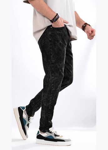 Графитовые джинсы мужские No Brand