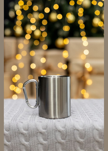 Друк на металевих чашках із карабіном 400мл. No Brand (339042974)