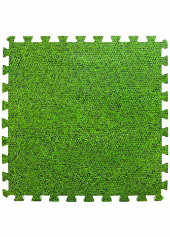 Підлога пазл - модульне підлогове покриття 600x600x10мм зелена трава (МР4) SW-00000153 Sticker Wall (292564756)