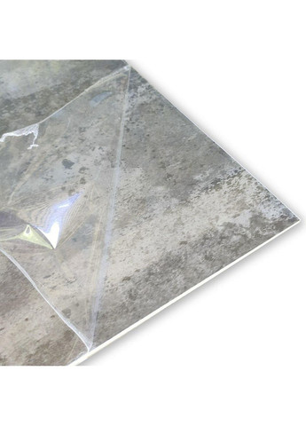 Декоративна ПВХ плита 600х600х3мм платиновий мармур (S) SW-00001632 Sticker Wall (353967993)