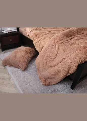 Велюровое постельное белье на кровать (П4К-velur-travka-001-03) No Brand (306633473)