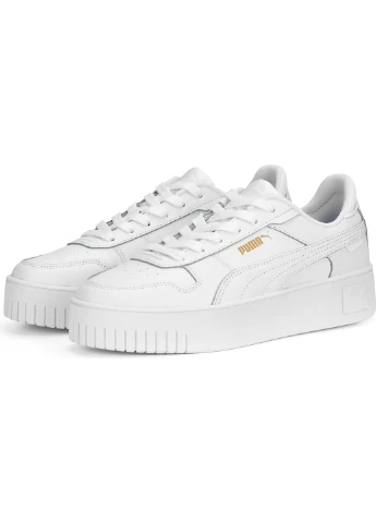 Кроссовки женские белые 389390-01 Puma CARINA STREET белые (397079531)