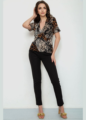 Комбинированная блуза Ager 186R502-1