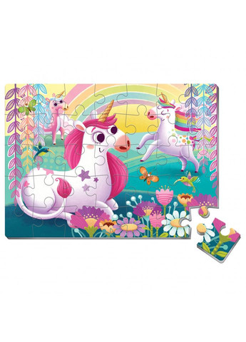 Детские мягкие пазлы «Единороги» VT1102-34, 35 элементов Vladi toys (316272570)