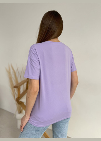 Сиреневая летняя футболки Magnet WN20-604