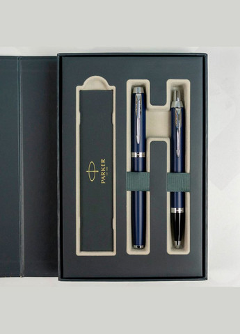Набір IM 17 Blue CT FP + BP пір'яна + кулькова ручка 22 492b24 Parker (316468892)
