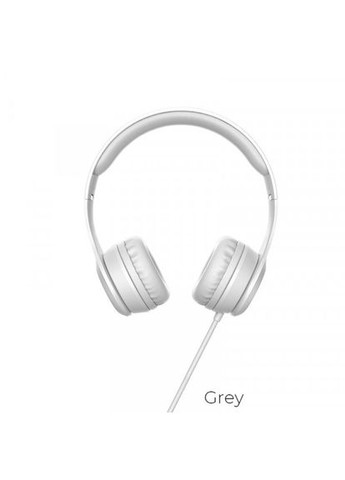 Навушники W21 Graceful charm накладні сірі Hoco (280876702)