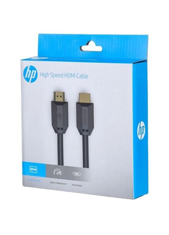 Кабель мультимедійний (DHC-HD01-02M) HP HDMI to HDMI 2.0m V2.0 4K60Hz (275092155)