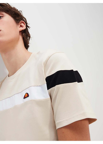 Бежевая мужская футболка caserio t-shirt бежевый Ellesse