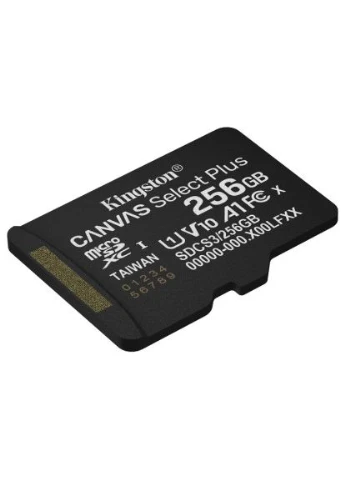 Карта памяти 256GB microSDXC class 10 UHS-I U3 V30 A1 Canvas Select Plus (SDCS3/256GBSP) Kingston (397604365)