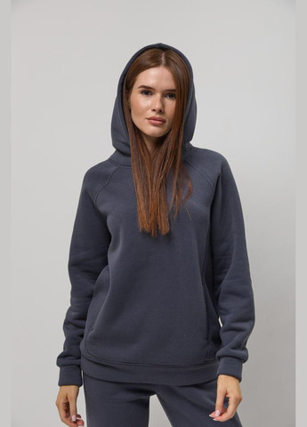 Женский спортивный костюм на флисе, не кошлатится XS S M L XL графит, Украина OBR (304725624)