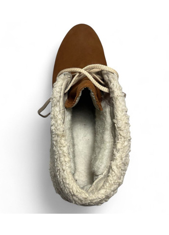 Осенние женские замшевые ботильоны (25 см) рыжие (326) Avis