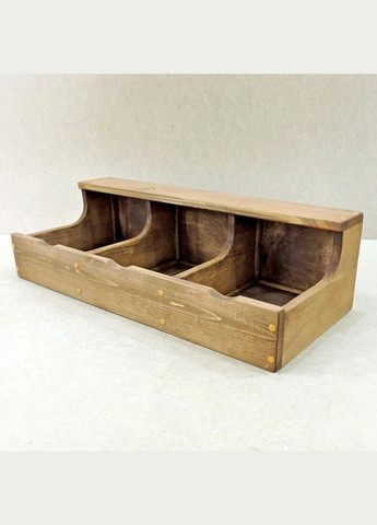 Лоток для овощей и фруктов из дерева Артишок мускат (ЯХО-001507) No Brand (327867377)