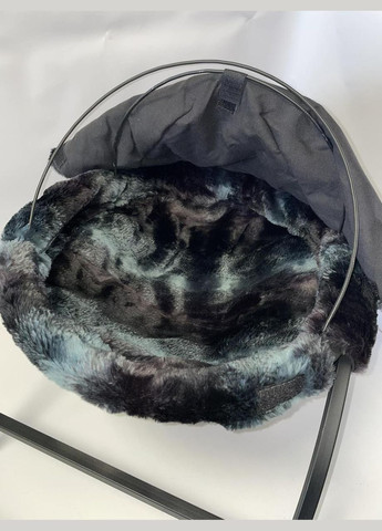 М'яке місце для кішок з капюшоном з меха 43 см в діаметрі No Brand (328600522)