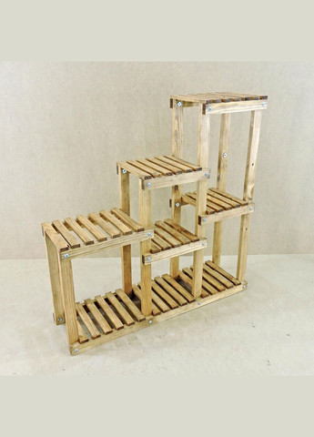 Підставка для квітів з дерева Шоле мускат (ЦВТ-007207) No Brand (328224609)