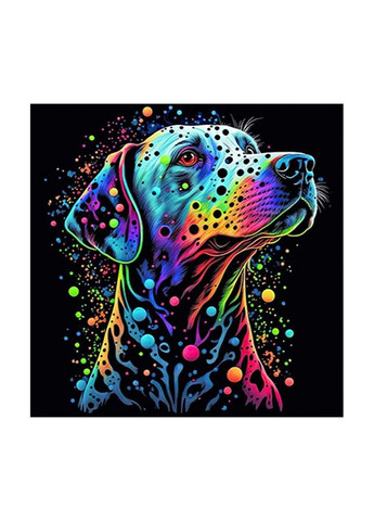 Набор для росписи по номерам - Красочный пес цвет разноцветный ЦБ-00244666 Strateg (282818764)
