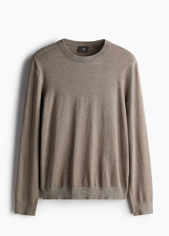 Серо-бежевый демисезонный свитер H&M