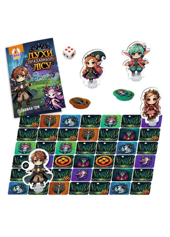 Гра настільна "Духи прадавнього лісу" VT8055-48, 4 персонажі Vladi toys (362475416)