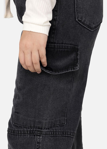 Джинси для дівчинки - wide leg колір сірий ЦБ-00255050 Flamingo (299153779)