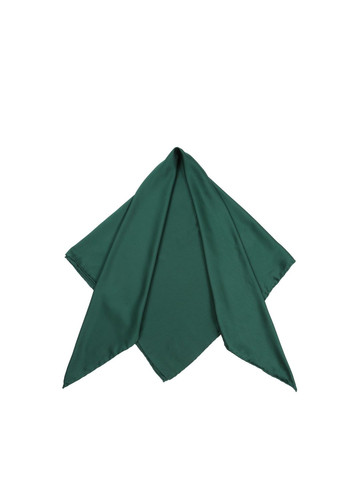 Платок женский однотонный атлас зеленый HEIDI LuckyLOOK 879-119 (360957168)