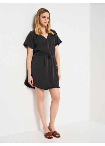 Темно-сіра кежуал сукня Dex однотонна