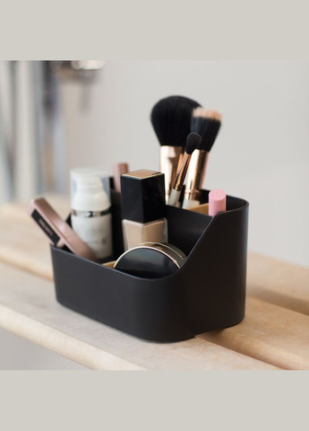 Органайзер для дрібниць MVM MY HOME Scandinavia Чорний/дерево (FH-43 BLACK/WOOD) МВМ (365280841)