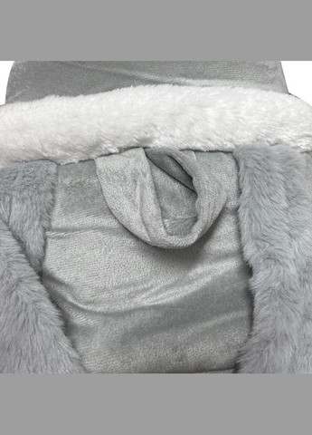 Рюкзак-переноска для кішок 2308SXMJ2582HA10 Кролик Gray M утеплений із кишенею для рук 3 шт. Lesko (356500309)