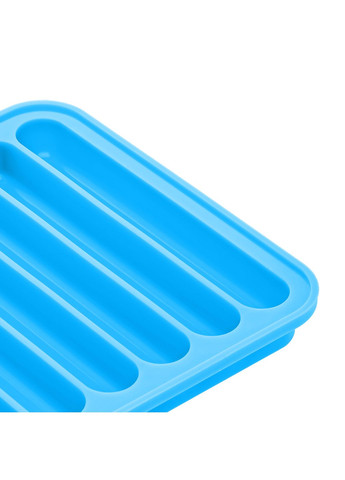 Форма силиконовая для выпечки хлебных палочек Гриссини15х11х1 см Голубой A-Plus (294908831)