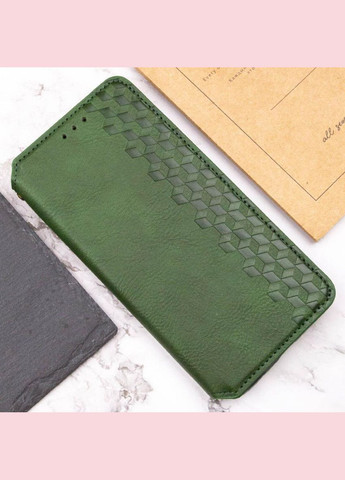 Чехол-книга Rubic Leather для Xiaomi Redmi A3 4G Green No Brand (324023784)