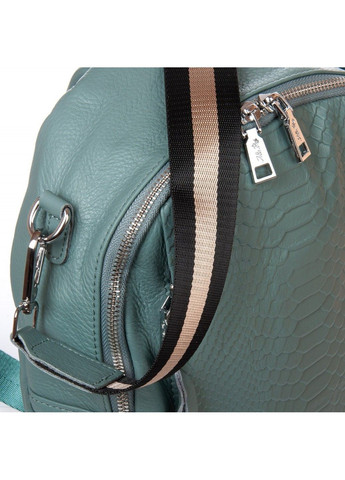 Жіночий шкіряний рюкзак 8907-9 L-blue Alex Rai (293765289)