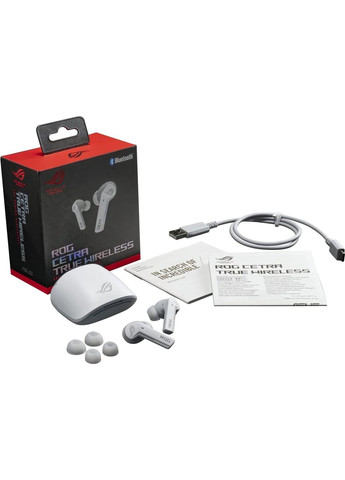 Навушники ROG Cetra True Wireless White (90YH03X1-B5UA00) Asus (370664919)
