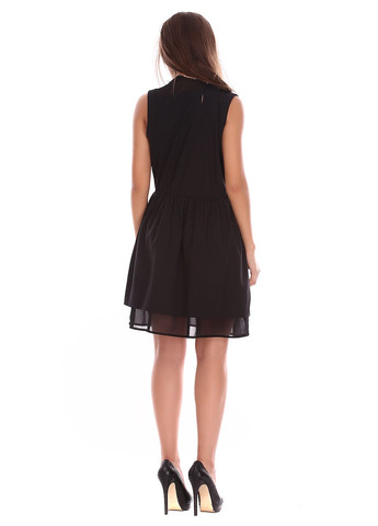 Черное повседневный платье светло-бежевый Silvian Heach однотонное