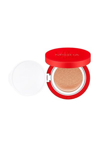 Тональный матовый кушон VELVET FINISH CUSHION, 15 г No23 — Натуральный Бежевый MISSHA (311680655)