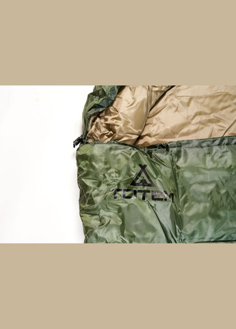 Спальный мешок XXL кокон левый olive 220/90-55 (+10/+5/-5 °С) Totem Hunter (309194558)