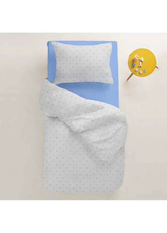 Подростковая постель с простыней на резинке MINI DOTS CS21 160х220 см Cosas (307476609)