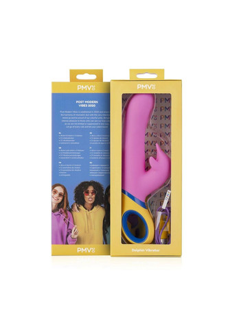 Вібратор кролик з ротацією Copy - Dolphin Vibrator PMV20 (303884528)