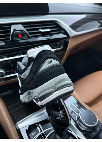 КРОССОВКИ ЖЕНСКИЕ NEW BALANCE 2002R BLACK WHITE НЬЮ БЕЛАНС 2002R No Brand чёрные демисезоны (368868374)